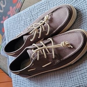 Men's 9.5 Toms gray boat boater